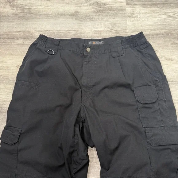 5.11 Tactical Men's Black Cargo Pants Size 36x30 Work Utility Outdoor - Picture 3 of 10